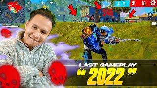 Last Free Fire Solo Vs Squad Gameplay Video  2022