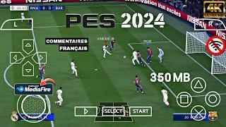 Comment Jouer PES 2024 PPSSPP (VERSION FRANÇAISE)