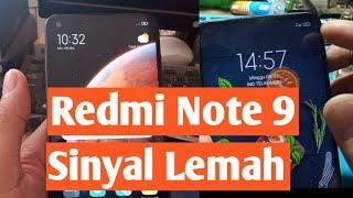 Redmi Note 9 Sinyal Lemah/No Signal/Network Problem|| 100% Done