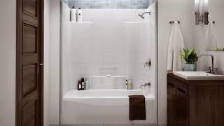  TOP 40  Small Bathroom Ideas With Tub Shower Combo