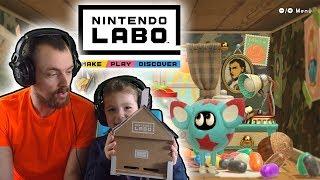 KIMBERLEY ZEIGT UNS DAS LABO HAUS - Nintendo Labo House Gameplay Deutsch | EgoWhity