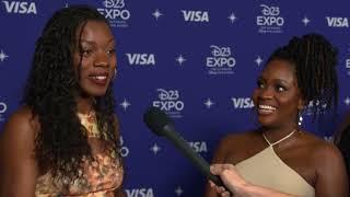 2022 D23 Expo Nia DaCosta Teyonah Paris Interview