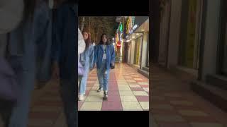 Iran 4k - Night Walking Street Amol City #iran #walkthrough #short #citytour #irantravel