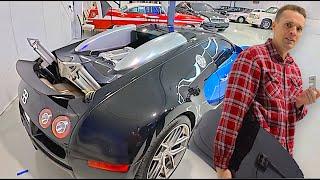 A careless person damaged my Bugatti Veyron, and I didn't want to tell you!