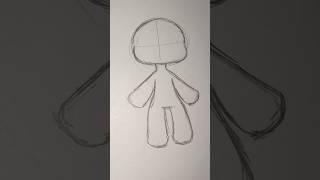 ۶ৎChibi Tut #drawing #tutorial #drawingtutorial #chibistyle #chibidrawing #sketch #chibi #fyp #feed