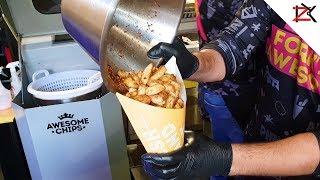 AWESOME Fresh Handmade Chips | Street Food | Variety of Flavours | LIVE Cooking