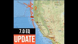 7.0 Earthquake Northern California. Mega Quake at the Cascadia soon? Thursday 12/5/2024