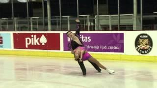 4 C. ZAITSEV / E. STEVENS (USA) - ISU JGP Croatia Cup 2012 Junior Pairs Free Skating
