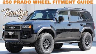 250 Toyota Landcruiser Prado Wheel Fitment Guide - From Stock To 35" Tyres!