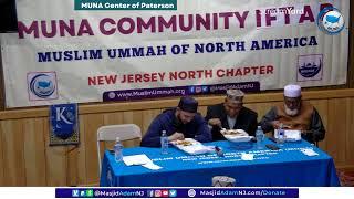 COMMUNITY IFTAR - MUNA NJN Chapter