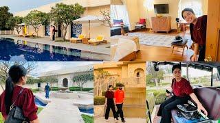 HUN INDER AUSTRALIA KIVE JAU | OUR STAY AT THE OBEROI SUKHVILAS | 6 LAKH DA ROOM | INDER & KIRAT