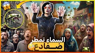 السماء تمطر ضفادع بالعراق !! حقيقة أم كذب؟؟