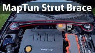 MapTun XT-Series Strut Brace Install - Saab 9-3NG