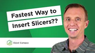 Quick And Easy Way To Insert Slicers In Excel