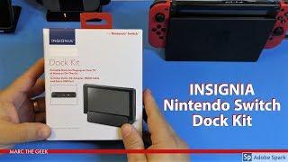 Insignia Nintendo Switch Dock Kit Unboxing & Hands On