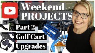 How To - Golf Cart Mods/Upgrades Walk-around and Overview Part 2