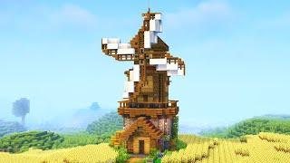 Minecraft | How to build a Windmill | Tutorial