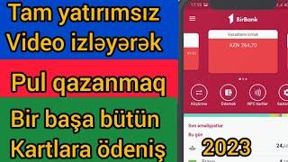 TAM YATIRIMSIZ / BÜTÜN KARTLARA ÖDENİŞ / PUL QAZANMAQ (2023)