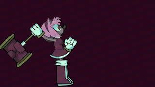 (DC2/FNF/SONIC.EXE) Possessed Amy By @felixtheanimator899 Test animation!