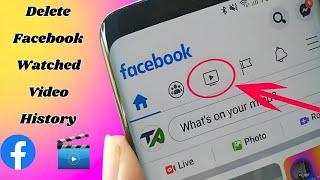 How To Clear All Watched Videos History On Facebook Easy 2024 -Delete Facebook Watched Video History