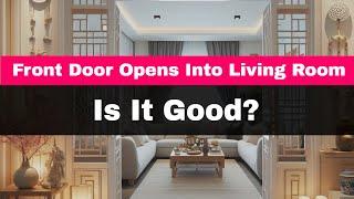 Feng Shui Front Door Opens Into Living Room - Is It Good?