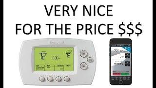 How To Install The Honeywell Smart Thermostat Home Wi Fi Programmable Series RTH6500WF or RTH6580WF
