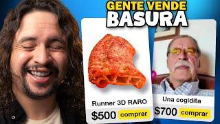 GENTE VENDIENDO BASURA