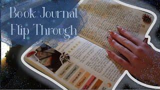 Book Journal Flip Through - looking at all the books in my “favourite books ever” journal together