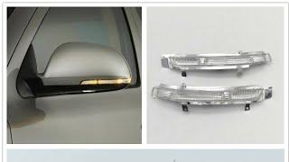 How to Replace 2012 Skoda Octavia door Mirror indicator/Repeter, R4UL TV