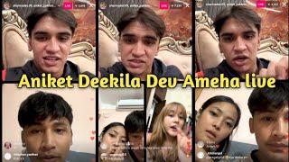 Deekila Aniket live with Dev and Ameha / / Aniket Deekila #splitsvilla15