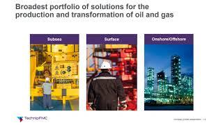 TechnipFMC Company Profile Presentation