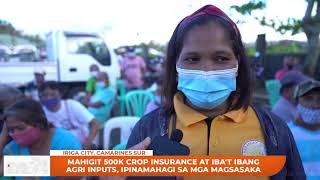 500k Halaga ng Crop insurance para sa Magsasakang Irigueno