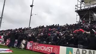 Ultras ,scontri &dintorni  NETHERLANDS:   the cheering of ajax fans  during the training (video one)