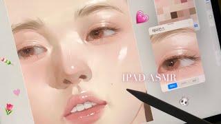 ipad drawing asmr  IVE jang wonyoung | procreate portrait brushes