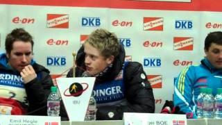 Norway and Russia Men's Relay Press Conference