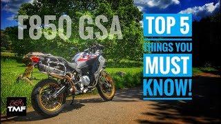 Top 5 things you need to know about the 2019 BMW F850 GS Adventure