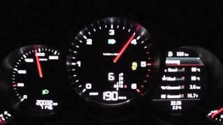 2013 Porsche Cayenne S Diesel 382 HP 0-100 km/h & 0-200 km/h Acceleration