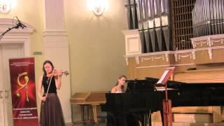 Chausson, Poem. Maryana Osipova (violin), Varvara Tarasova (piano)