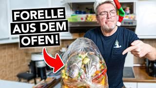 Saftige Forelle im Backofen  Das beste Rezept dank Geheimtipp!