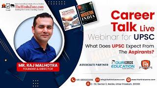 What does UPSC expect from the aspirants | Career Talk Webinar for UPSC Aspirants | The Hindu Zone