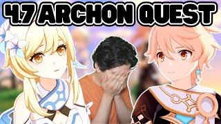 IT FINALLY HAPPENED?! | Genshin Impact 4.7 Archon Quest Full Playthrough