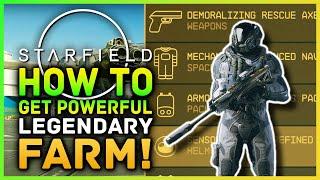 Starfield How To Get POWERFUL Early - Legendary Gear Farm, Location, Tips & Tricks