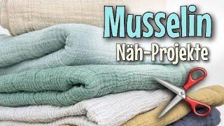  4 simple muslin projects for babies & children  - Sewing without a pattern - Nähtinchen #diy