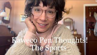 Kaweco Pen Thoughts: The Sports (Plastic, Aluminum, Steel, Brass)