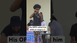 THEY TRIED TO RUIN HIS PERFORMANCE#rap #music #liveperformance #hiphop #shorts