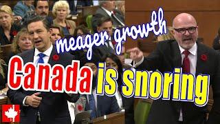 U.S. economy is roaring while Canadian economy is snoring: Liberals LOSE IT as Poilievre cites facts