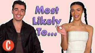 Queen Charlotte’s India Amarteifio & Corey Mylchreest Play Most Likely To | Cosmopolitan UK