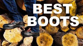 BEST CHAINSAW BOOTS FOR FIREWOOD! HAIX!