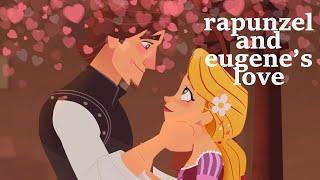 rapunzel and eugene being in love | tangled the series (season 1)