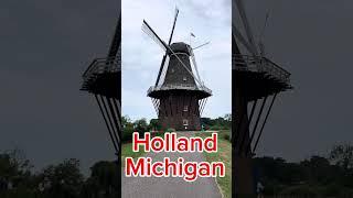 Windmill Island Gardens, de Zwaan windmill Holland Michigan.